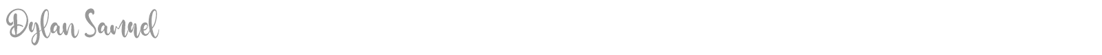 Dylan Samuel font preview